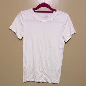 GAP Women's Classic White Short Sleeve Tee